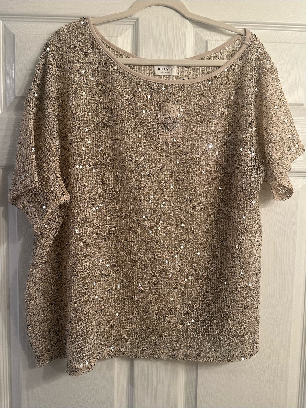 Billy J Sequin Top - Picture 2 of 4